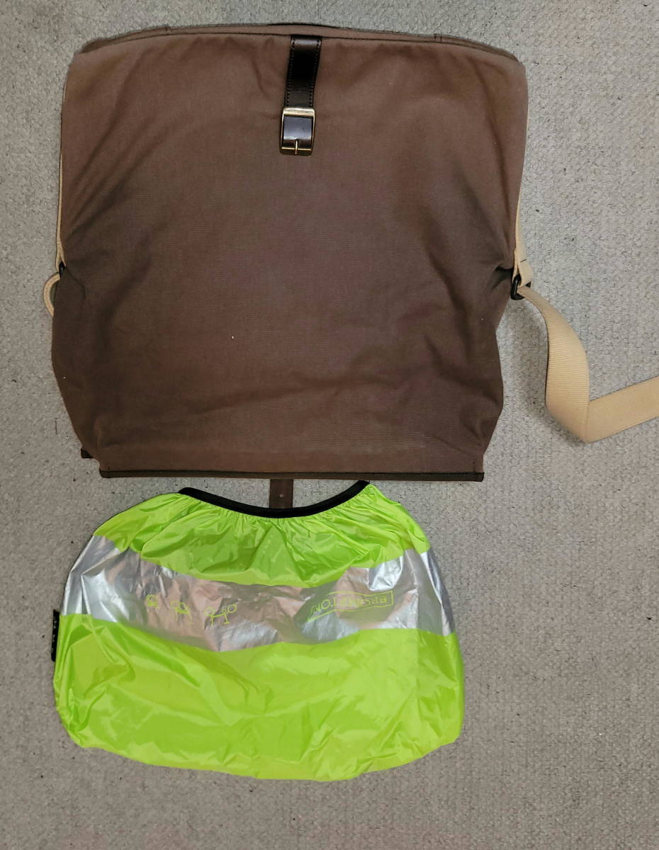 ブロンプトン brompton フロントバッグ Roll Top Bag Waxed Canvas