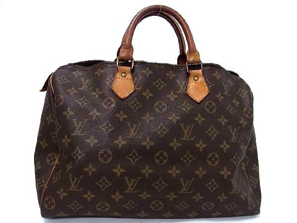 1円 LOUIS VUITTON ルイヴィトン M41524 モノグラム スピーディ35 