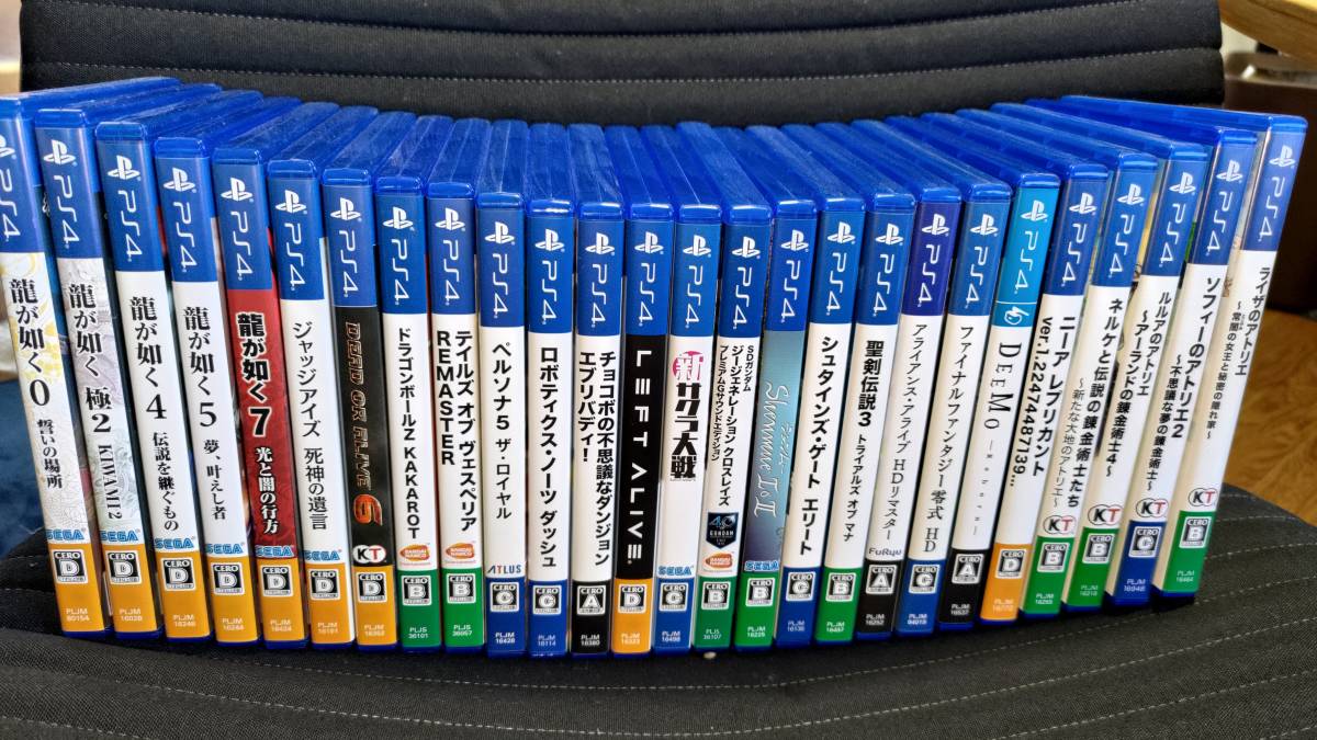 PS4 ソフト 26枚まとめ まとめ売り】PS4 ソフト ps4まとめ売り ps4
