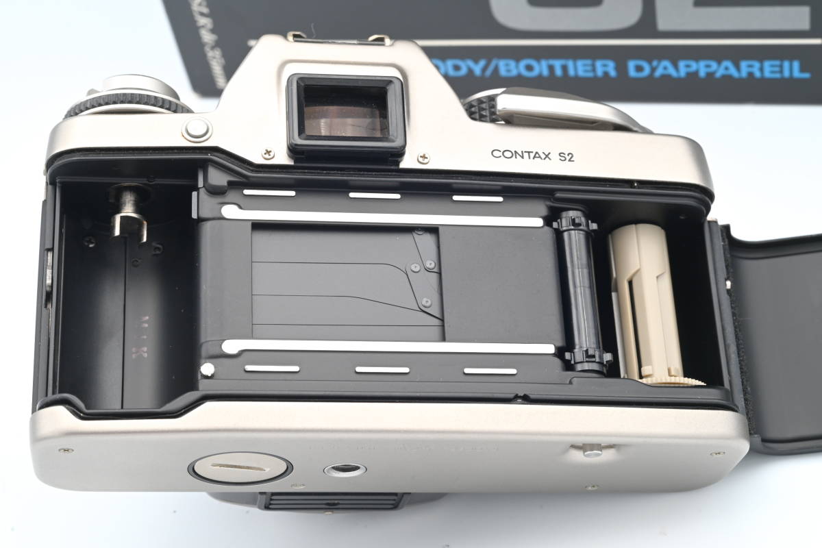 未使用！ 】 CONTAX S2 60th 60 Years 箱・シャッター幕保護紙・値札等 