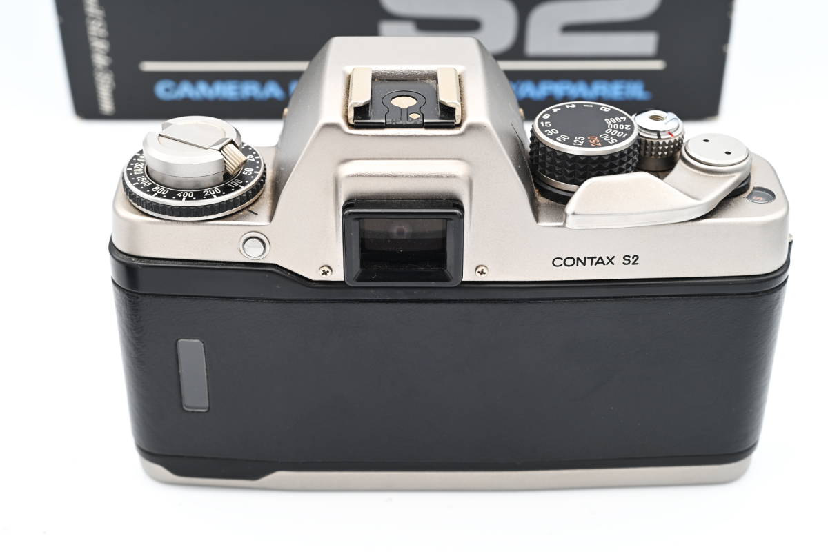 未使用！ 】 CONTAX S2 60th 60 Years 箱・シャッター幕保護紙・値札等 
