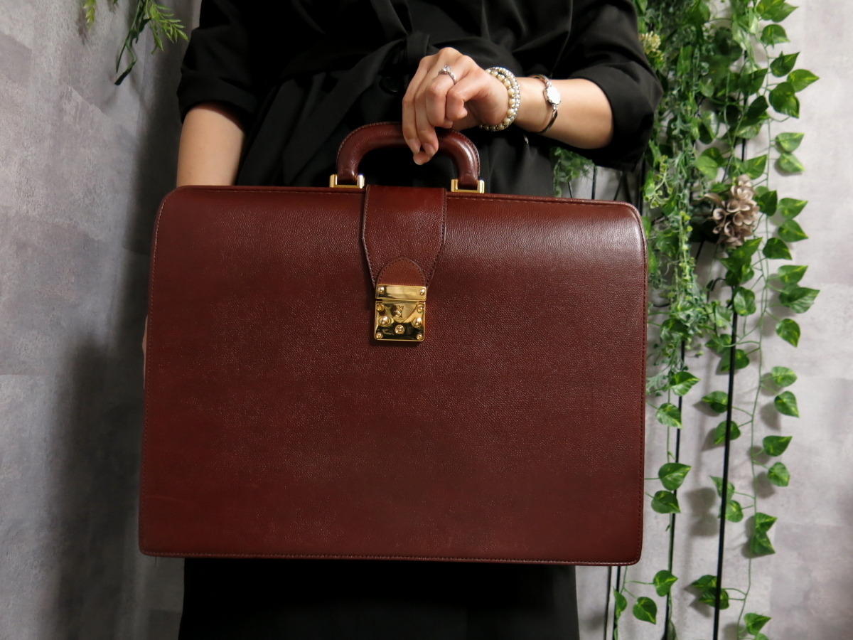 超美品○YSL Yves Saint-Laurent イヴ・サンローラン○メンズ○カーフ 