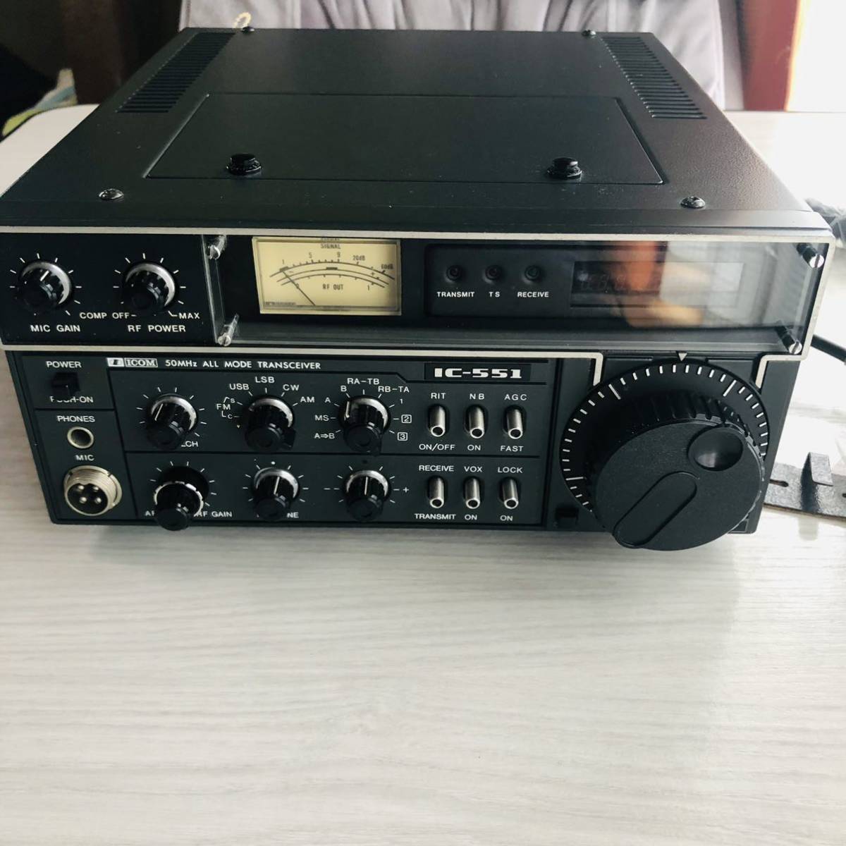 IC-551 アイコム50MHz10Wオールモード アイコム ICOM 50MHz FMユニット