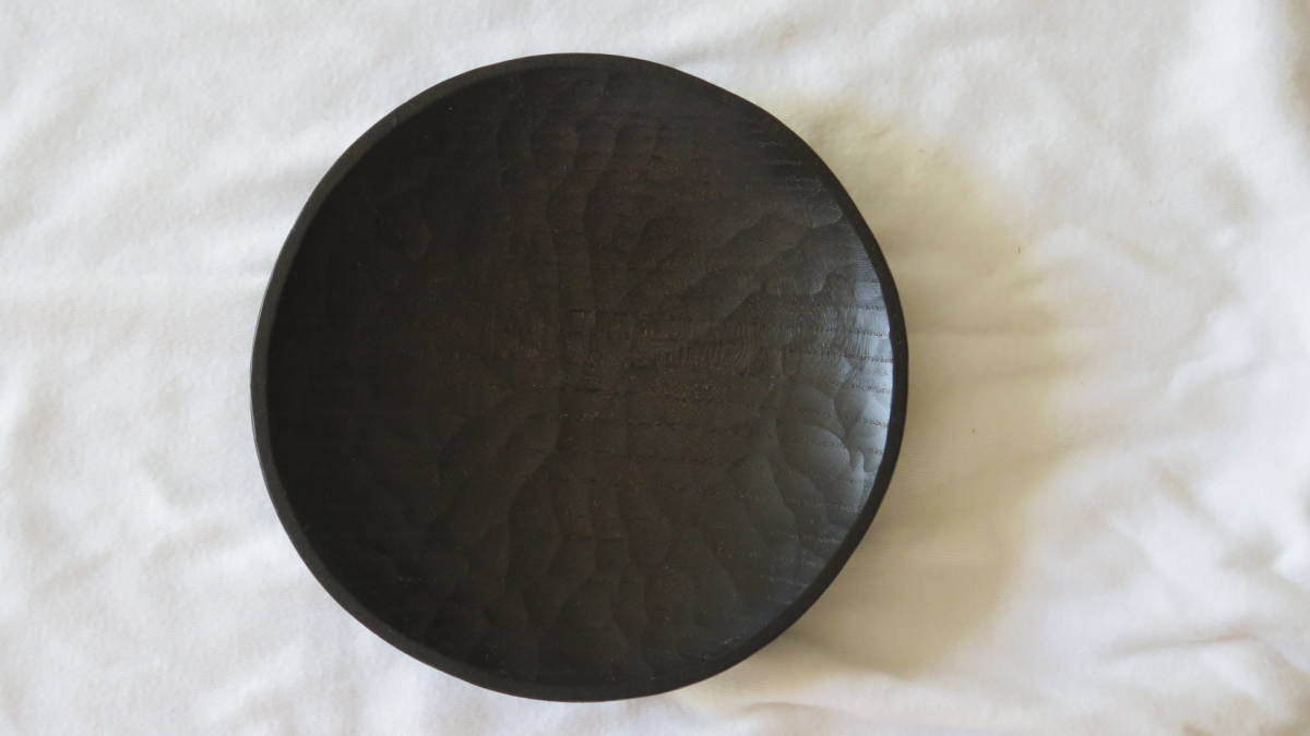 三谷龍二 黒漆の大鉢 三谷龍二さん Noir Dish 山桜 15㎝ Noir