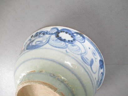 XI811[飯碗]1個 状態:現状品 (検焼物陶磁器明時代清時代骨董古美術磁器景徳鎮中国 | 古美術 - 古帖佐焼 火計手茶碗 磁州窯粉引白磁碗