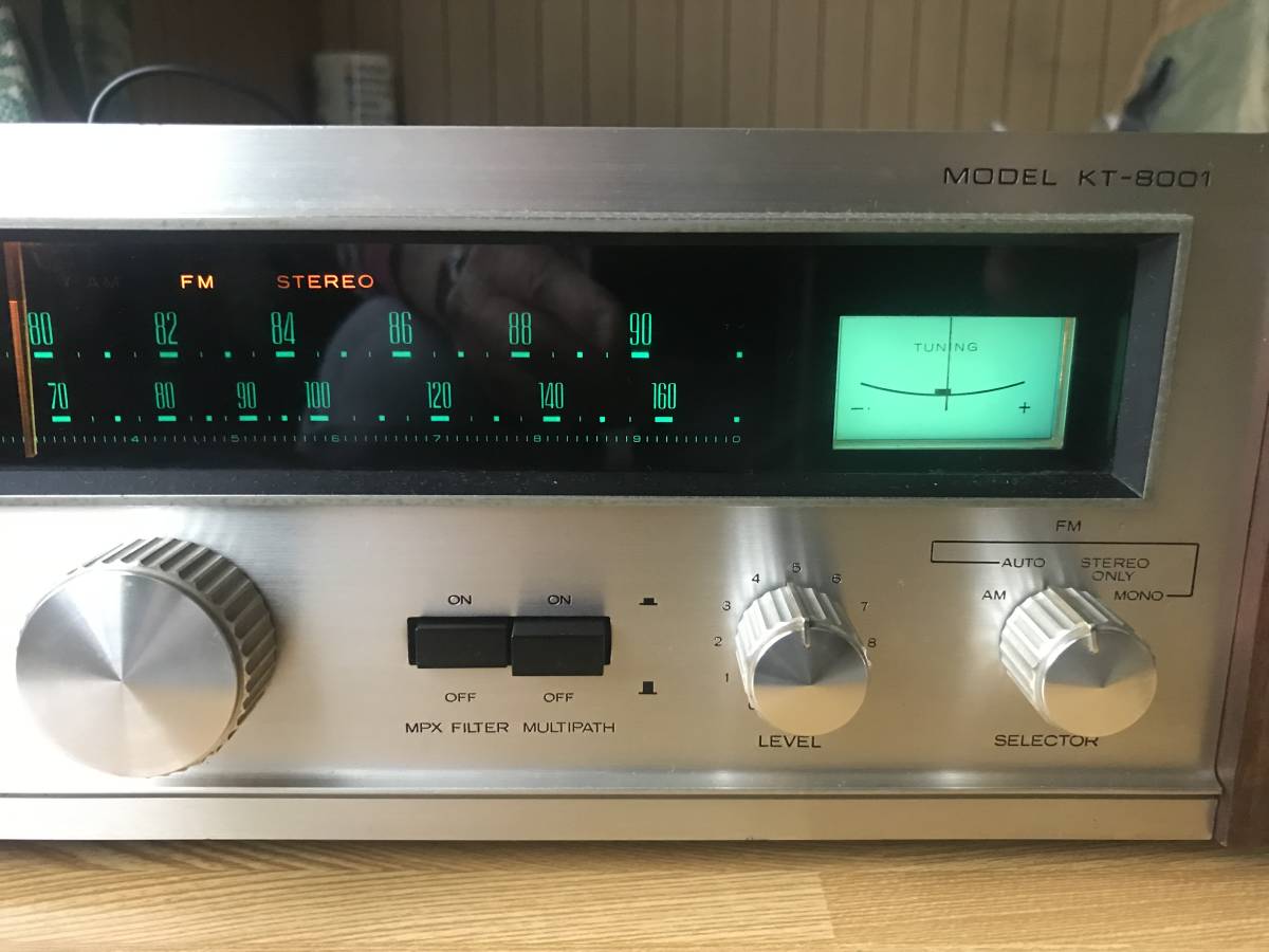 TRIO KT-8001 BLUESS Laboratory トリオ ステレオチューナー ☆ KT