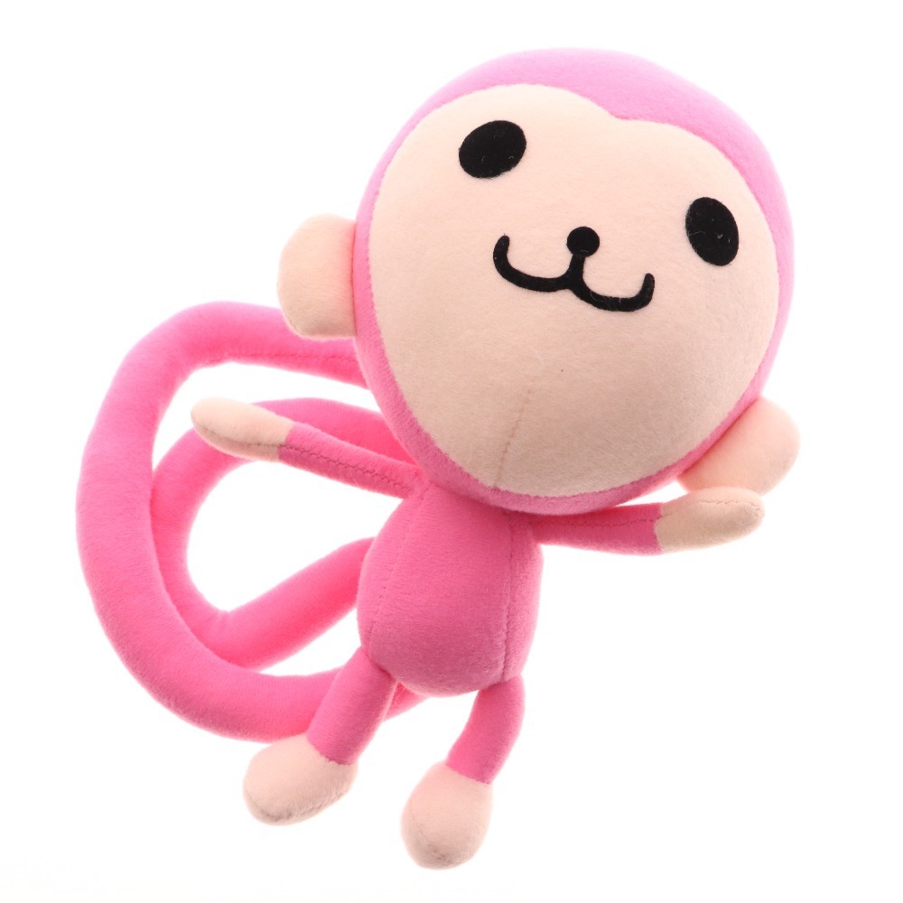□ 湖池屋 ピンキーモンキー ぬいぐるみ マスコット PINKY 猿