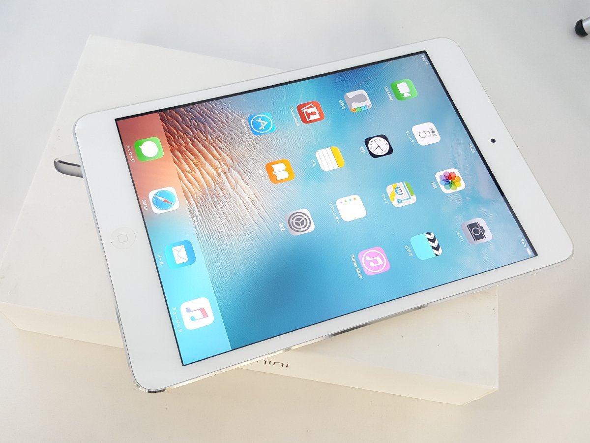 ジャンク品☆Wi-Fi★'A1432 iPad mini Wi-Fi 32GB(シルバー)☆除菌済み☆0923001144☆CH 9/5