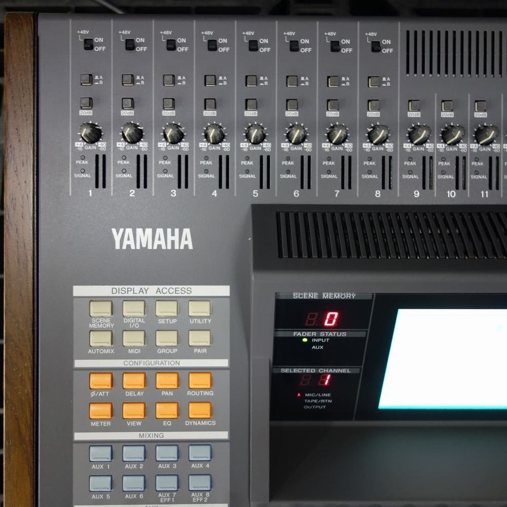 YAMAHA 02R Version2 デジタルミキサー ハードケース付き【中古/動作品