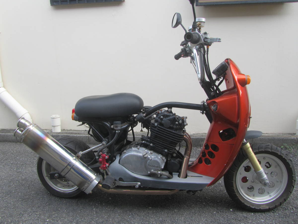 チョイノリ 魔改造 スズキ250エンジンスワップ 250登録 始動確認済み 