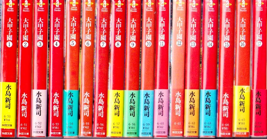 文庫版ドカベン全31巻+大甲子園全17巻、計48冊セット