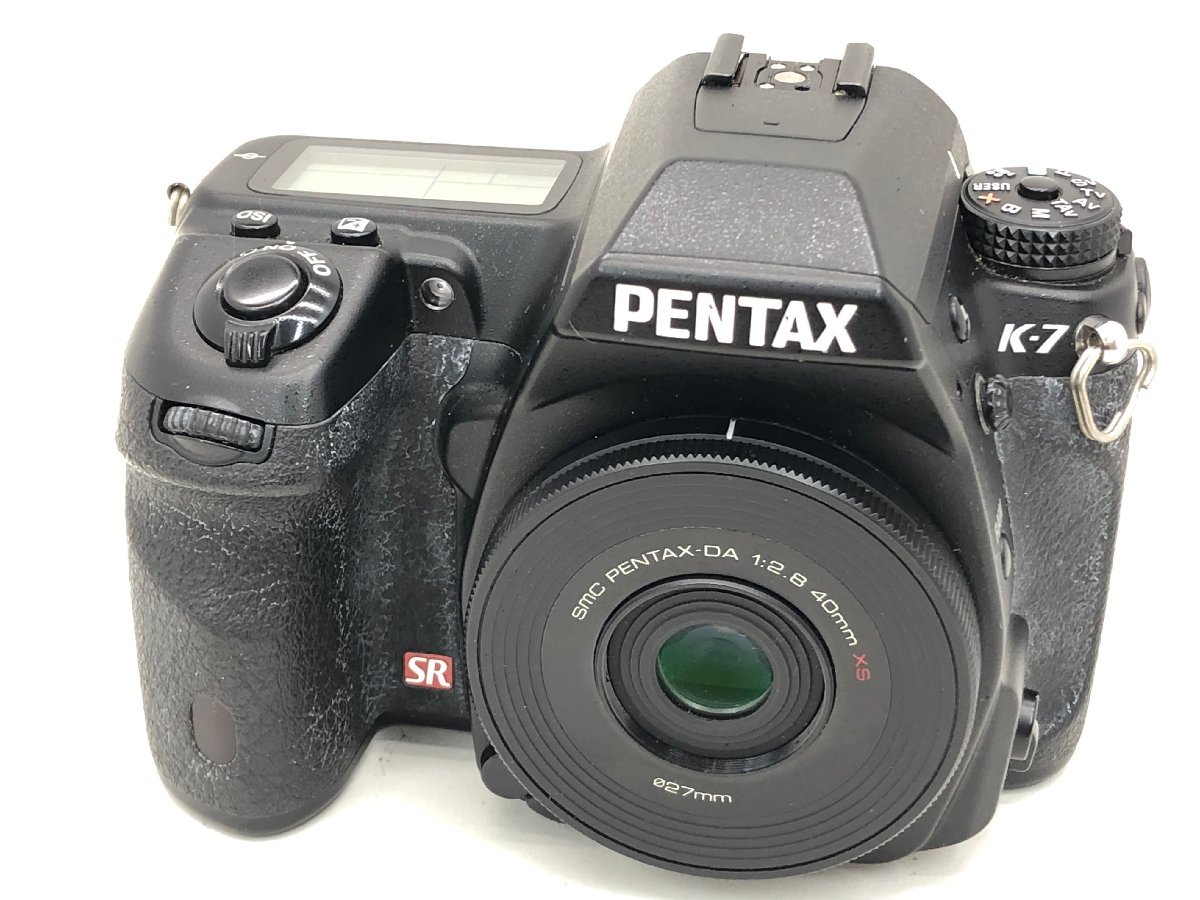 1円～ PENTAX K-7/SMC PENTAX DA 1:2.8 40㎜ XS デジタル一眼カメラ
