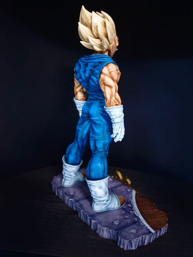 ドラゴンボール ベジータ フィギュア リペイント ガレージキット 40cm