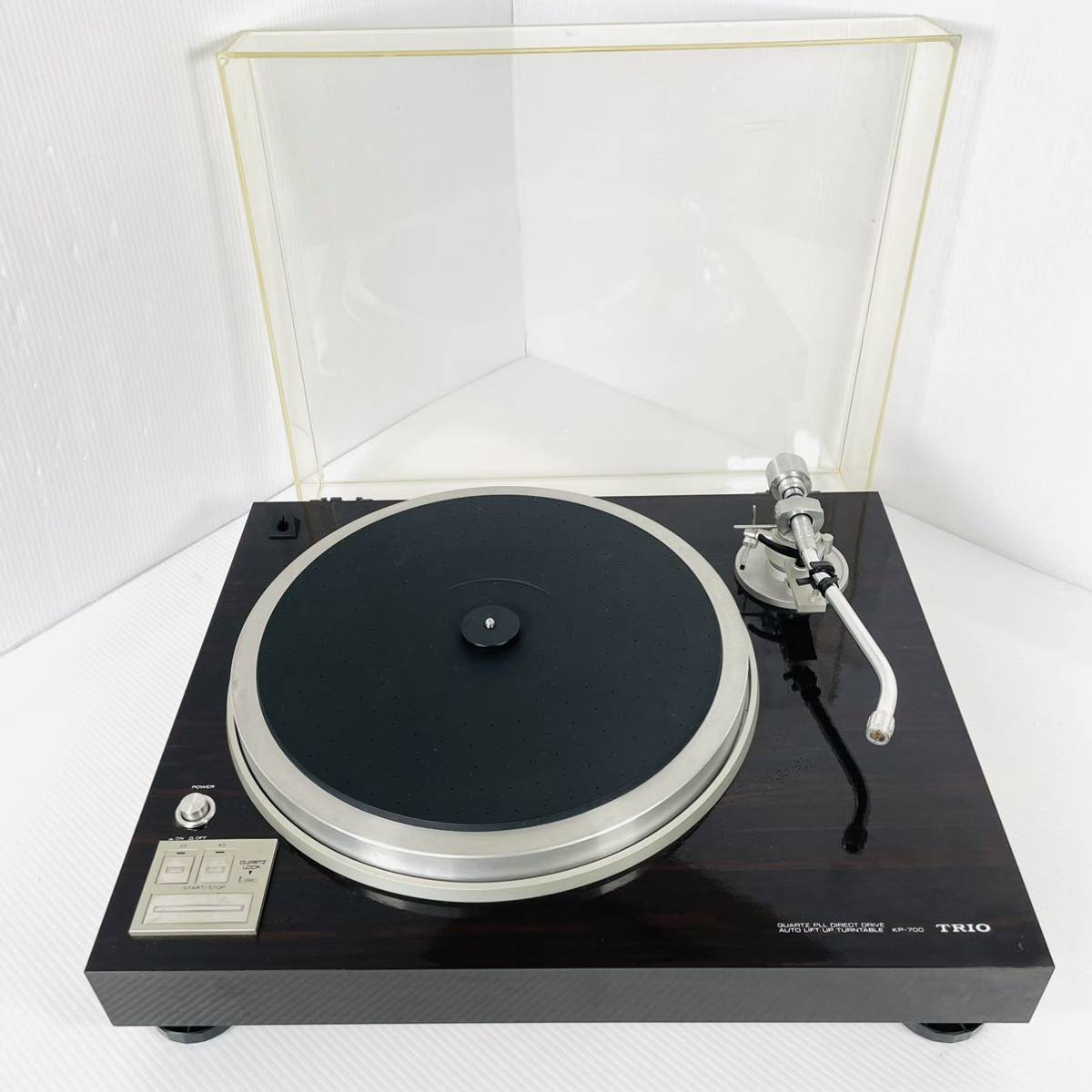 定番，品質保証 TRIO トリオ ターンテーブル KP-700 レコード