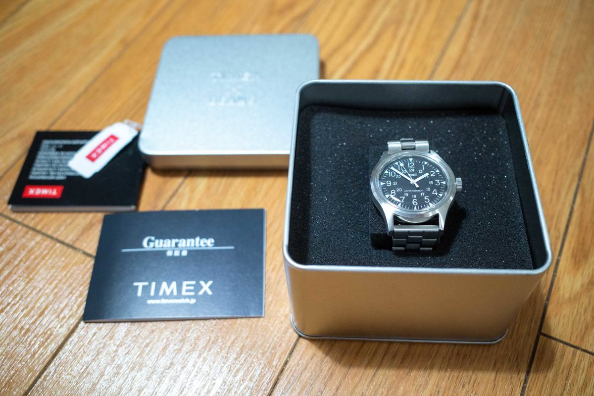 TIMEX × BEAMS別注 CAMPER STAINLESS STEEL キャンパー ステンレス 
