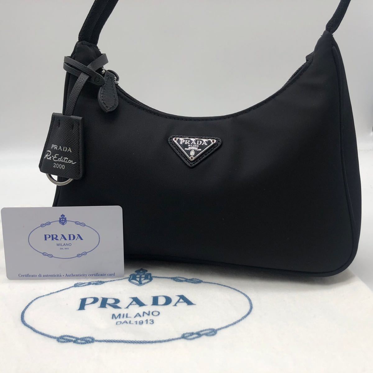 ○保管品 ○最高級 カード付 PRADA プラダ アクセサリーポーチ 