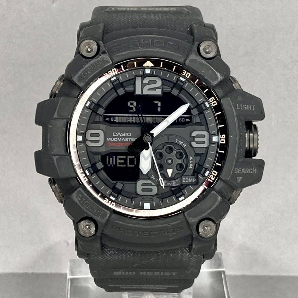 G-SHOCK 35周年 アナログ GG-1000 マッドマスター 黒 デジアナ G-SHOCK