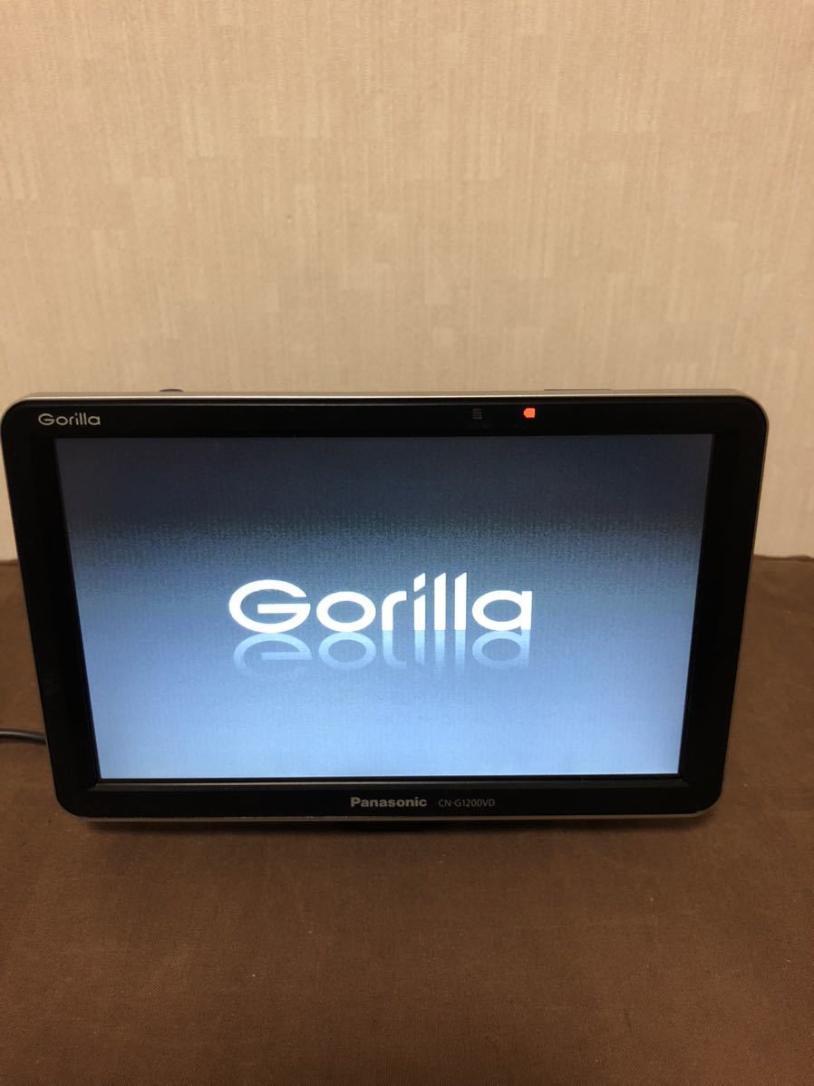 Panasonic Gorilla 2018年版 CN-G720D ポータブルナビ ワンセグ SSD