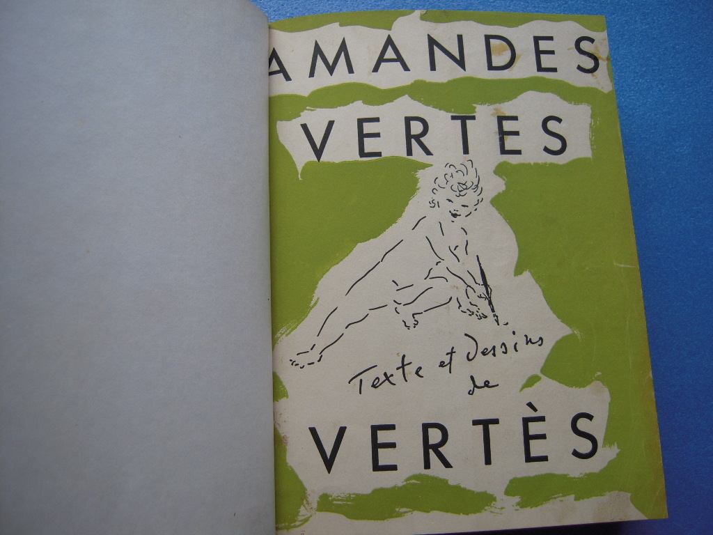 セール，新品 マルセル ヴェルテス Amandes Vertes 1952 ヴェルテス挿画多数(洋書)｜売買されたオークション情報、yahooの商品情報をアーカイブ公開 - オークファン 洋書