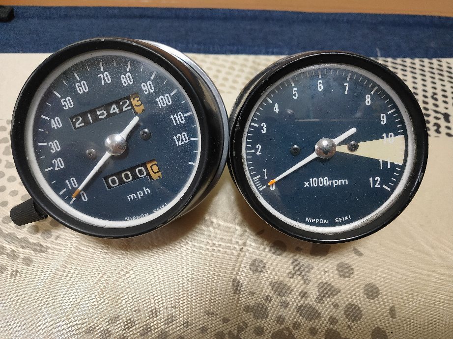 CB400F ホンダ フルスケール タコメーター CB400FOUR CB350FOUR