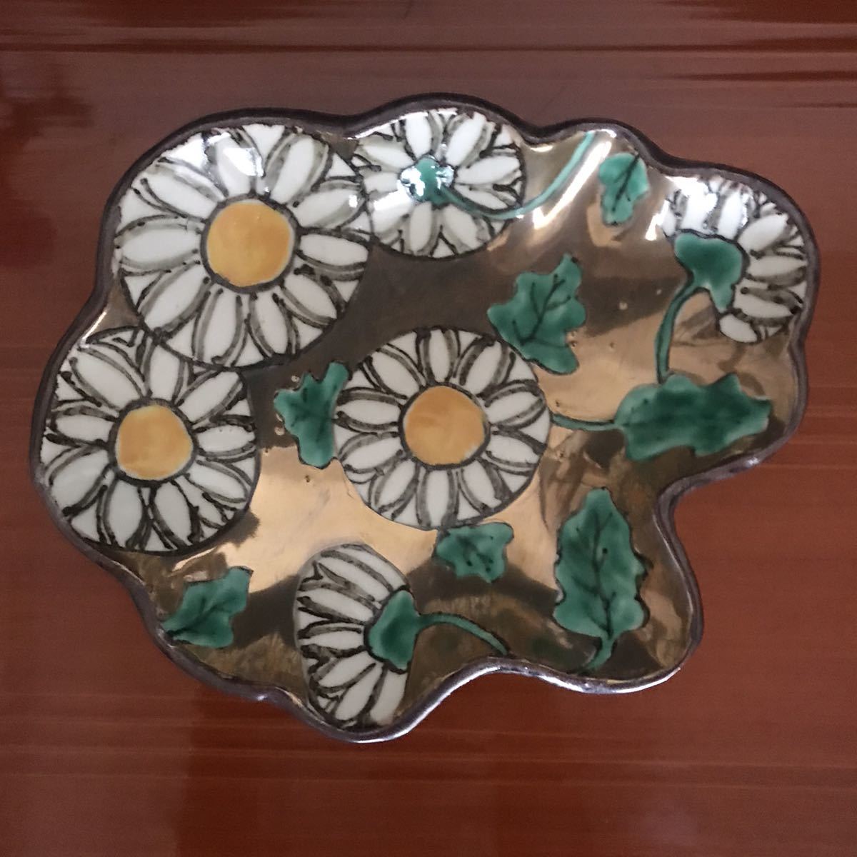 乾山写し 色絵菊文向付 3客 懐石 会席 茶懐石 茶道具 日本料理 尾形乾山