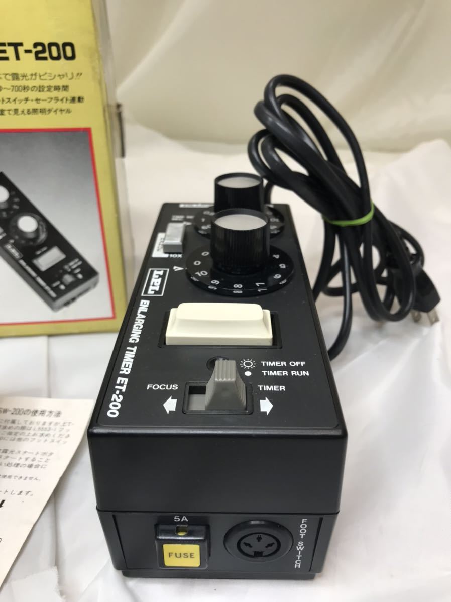 新作入荷，豊富な 美品LPL 引伸タイマー ET-200 ENLARGING TIMER 暗室