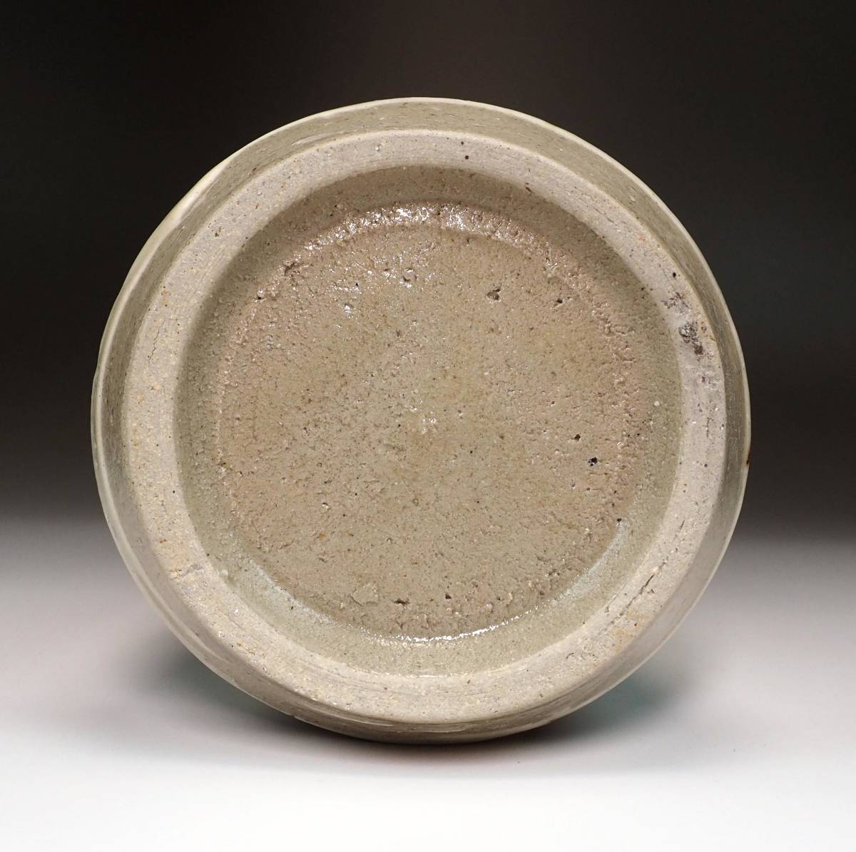 人間国宝「浜田庄司」作 共箱付 無疵完品 鉄絵花瓶 共