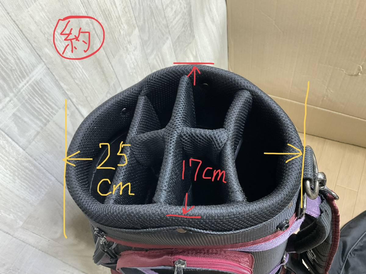 IGNIO アイアンと『Fitway フィットウェイ』のキャディバッグセット