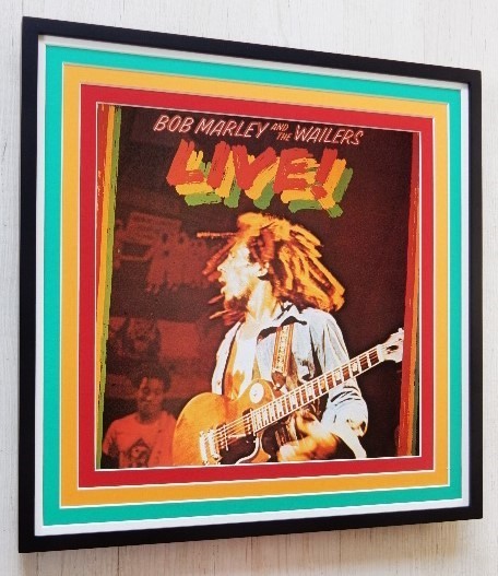 ボブ・マーリー/レゲエ・アルバムアート/ポスター額装/Bob Marley