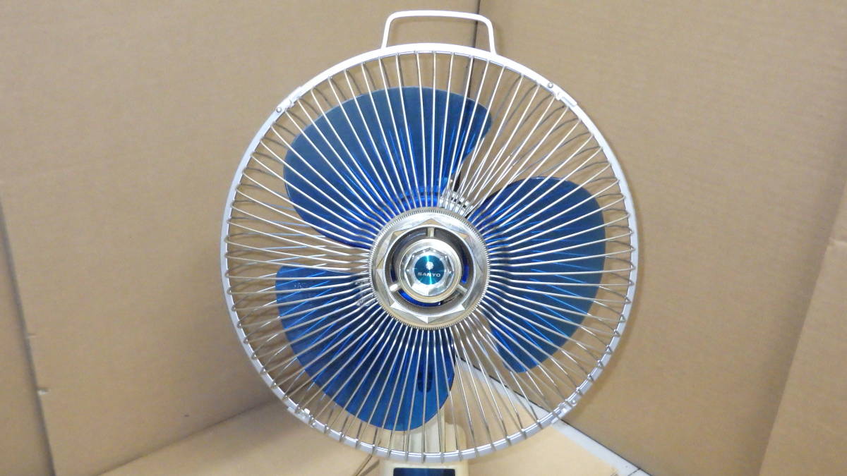 昭和レトロ SANYO サンヨー 壁掛け扇風機 EF-6FJS (扇風機)｜売買され
