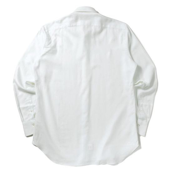 ◆【TIE YOUR TIE(タイユアタイ)/滑らか快適コットンカシミヤヘリンボーンセミワイドカラーシャツ (8-0330-00-006)】[tyt1862901] TIE YOUR ONLINE Ｆ ネイビー, CINQUECLASSICOチンクエクラシコ