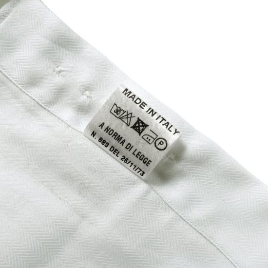 ◆【TIE YOUR TIE(タイユアタイ)/滑らか快適コットンカシミヤヘリンボーンセミワイドカラーシャツ (8-0330-00-006)】[tyt1862901] TIE YOUR ONLINE Ｆ ネイビー, CINQUECLASSICOチンクエクラシコ