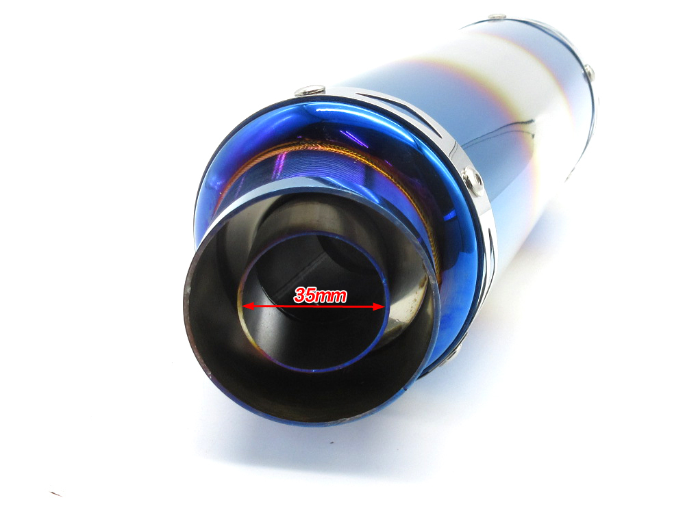 スリップオンサイレンサー GP350 差込口 60.5mm / スリップオン