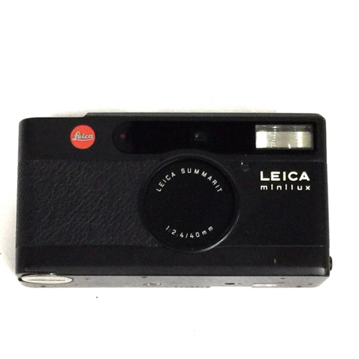 1円 Leica minilux ライカ ミニルックス ブラック コンパクトフィルム