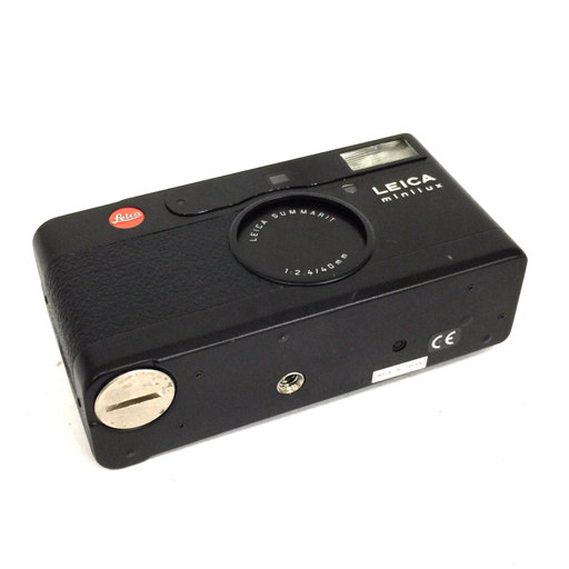 1円 Leica minilux ライカ ミニルックス ブラック コンパクトフィルム
