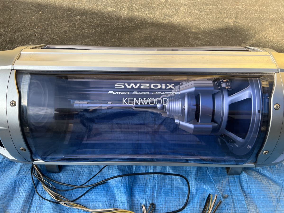 売切○当時物！ KENWOOD POWER BASS REACTOR アンプ内蔵 サブ