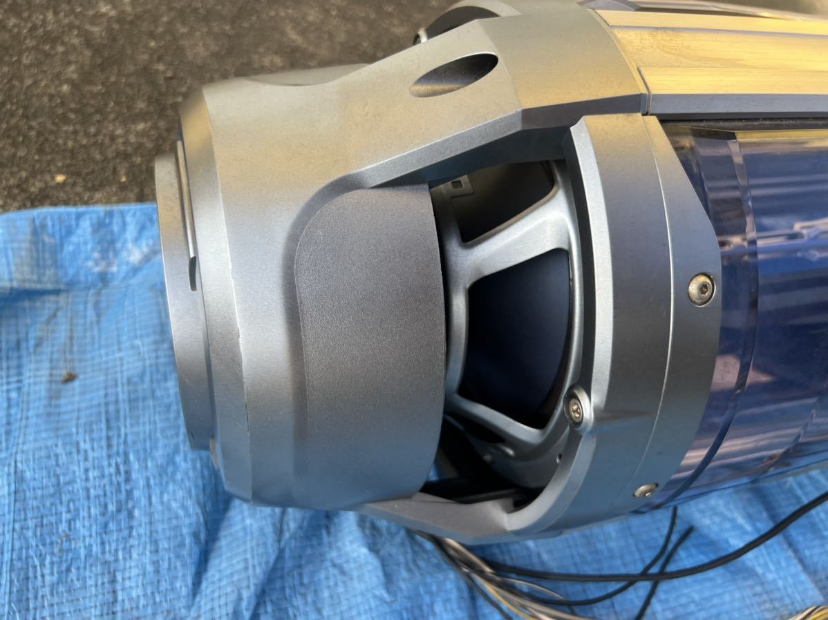 売切○当時物！ KENWOOD POWER BASS REACTOR アンプ内蔵 サブ