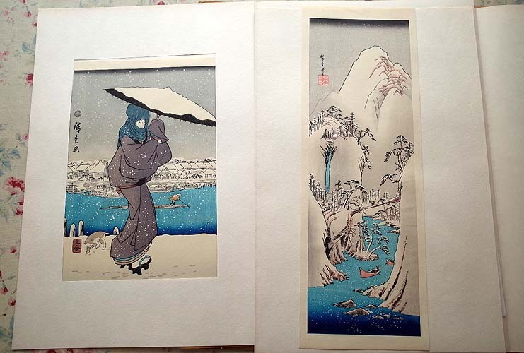 超美品手摺木版画北斎富嶽三十六景版画46枚悠々洞出版