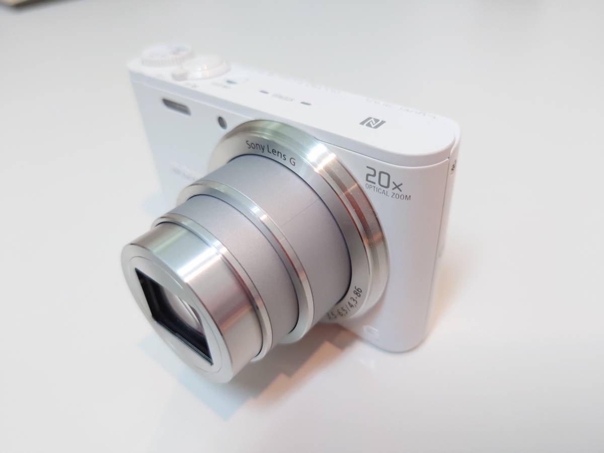 ソニー SONY デジカメ サイバーショットWX DSC-WX350 白 ホワイト 完全