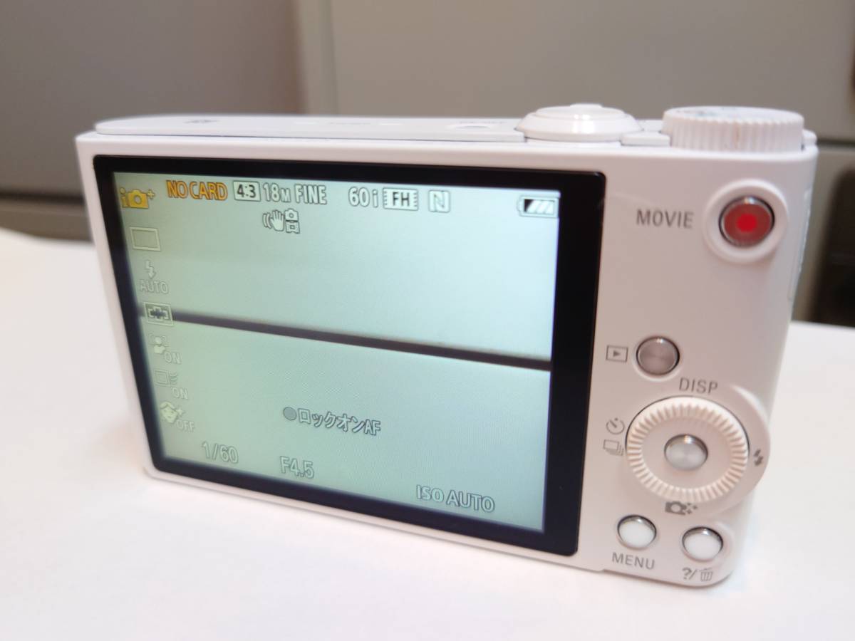 ソニー SONY デジカメ サイバーショットWX DSC-WX350 白 ホワイト 完全