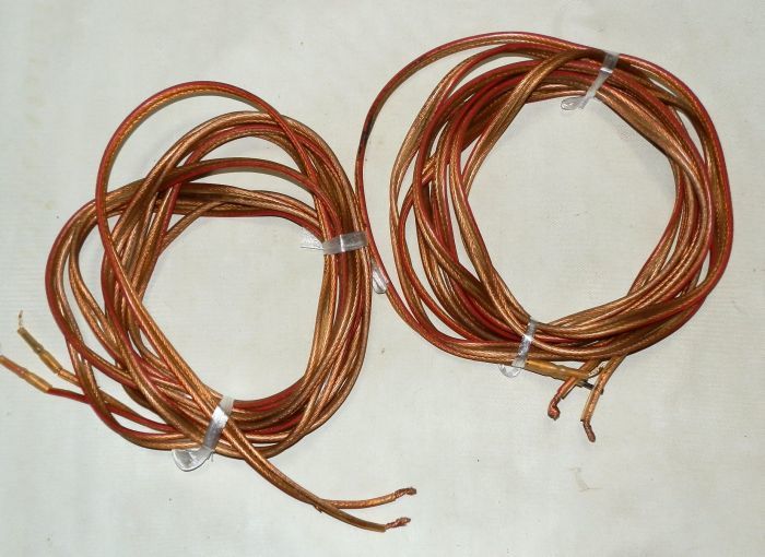 MONITOR COBRA SILVER 2.50 QMM 6mペア COBRA CABLE MONITOR 6.4m 即決 0 MONITOR COBRA CABEL 4，00 QMM