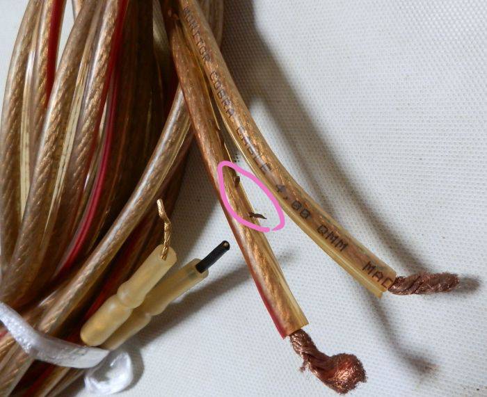 COBRA CABLE MONITOR 6.4m 即決 0 MONITOR COBRA CABEL 4，00 QMM