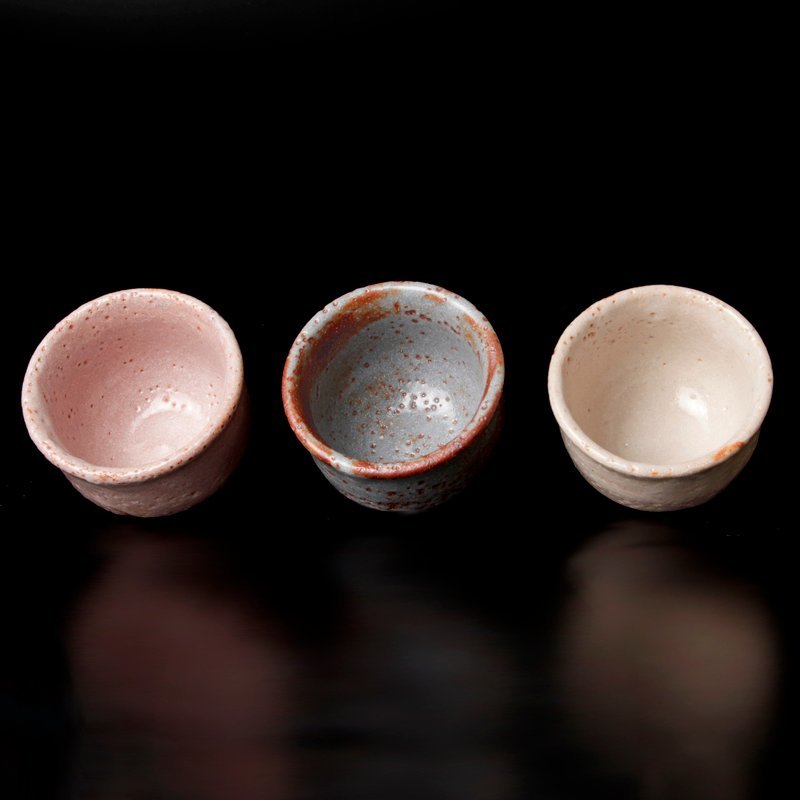 仙山窯 共箱 茶碗 志野焼 安藤日出武 志野ぐい呑み - メルカリ 安藤