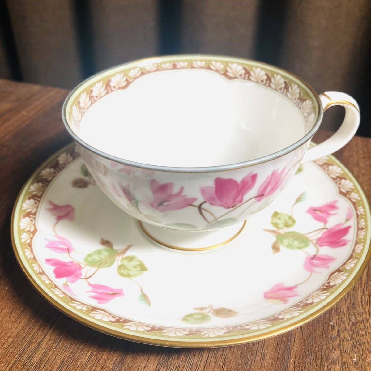 廃盤品☆1円スタート】ノリタケ カップ&ソーサー Noritake ボーン