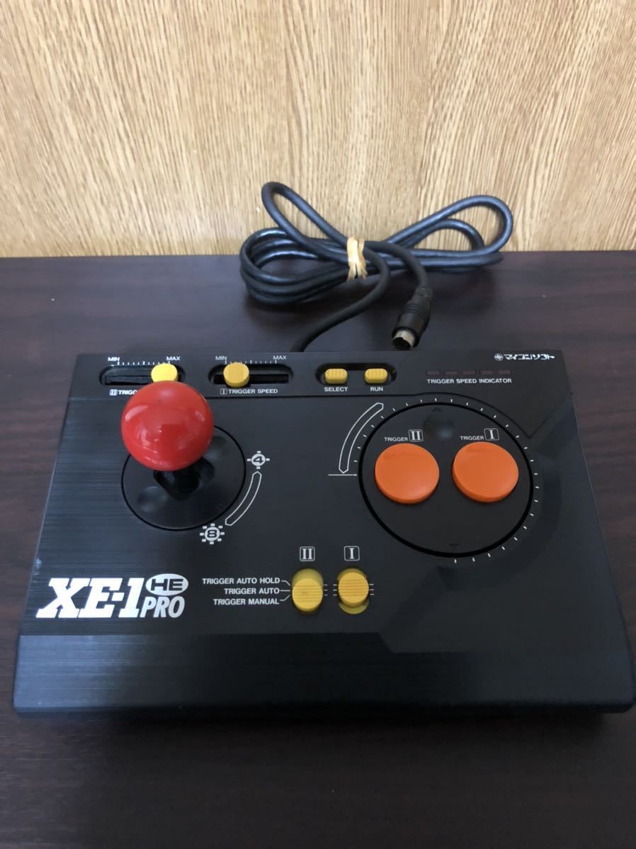 マイコンソフト ジョイスティック XE-1ST コントローラー マイコン