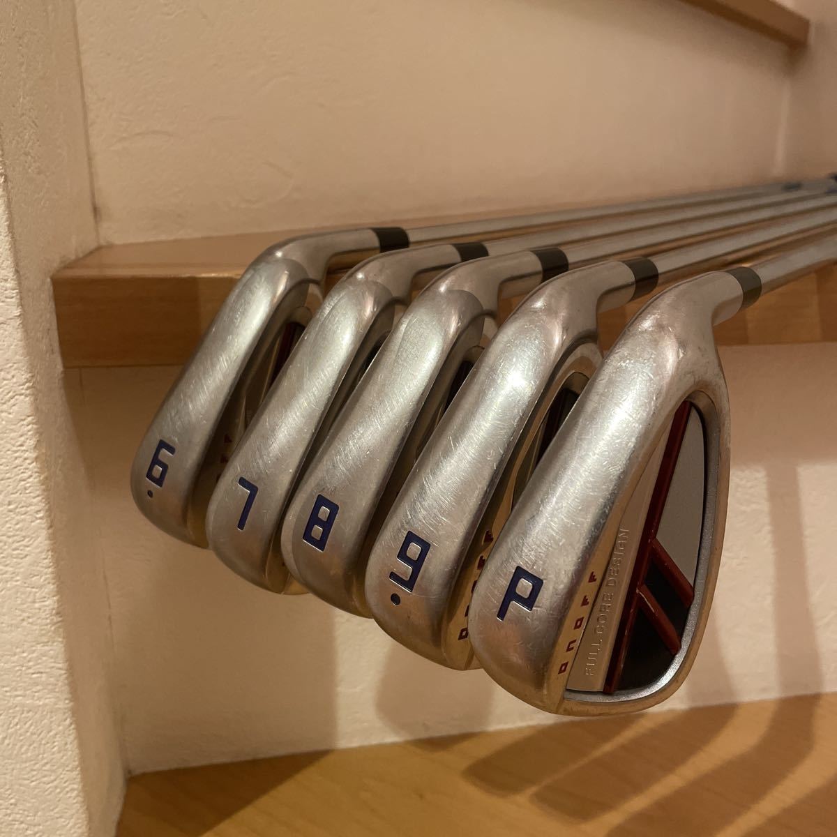 中古　オノフ　赤　ONOFF　AKA　2020　6～PW シャフト ゼロス 6 オノフ アイアン AKA R 0 2020ドライバーの通販