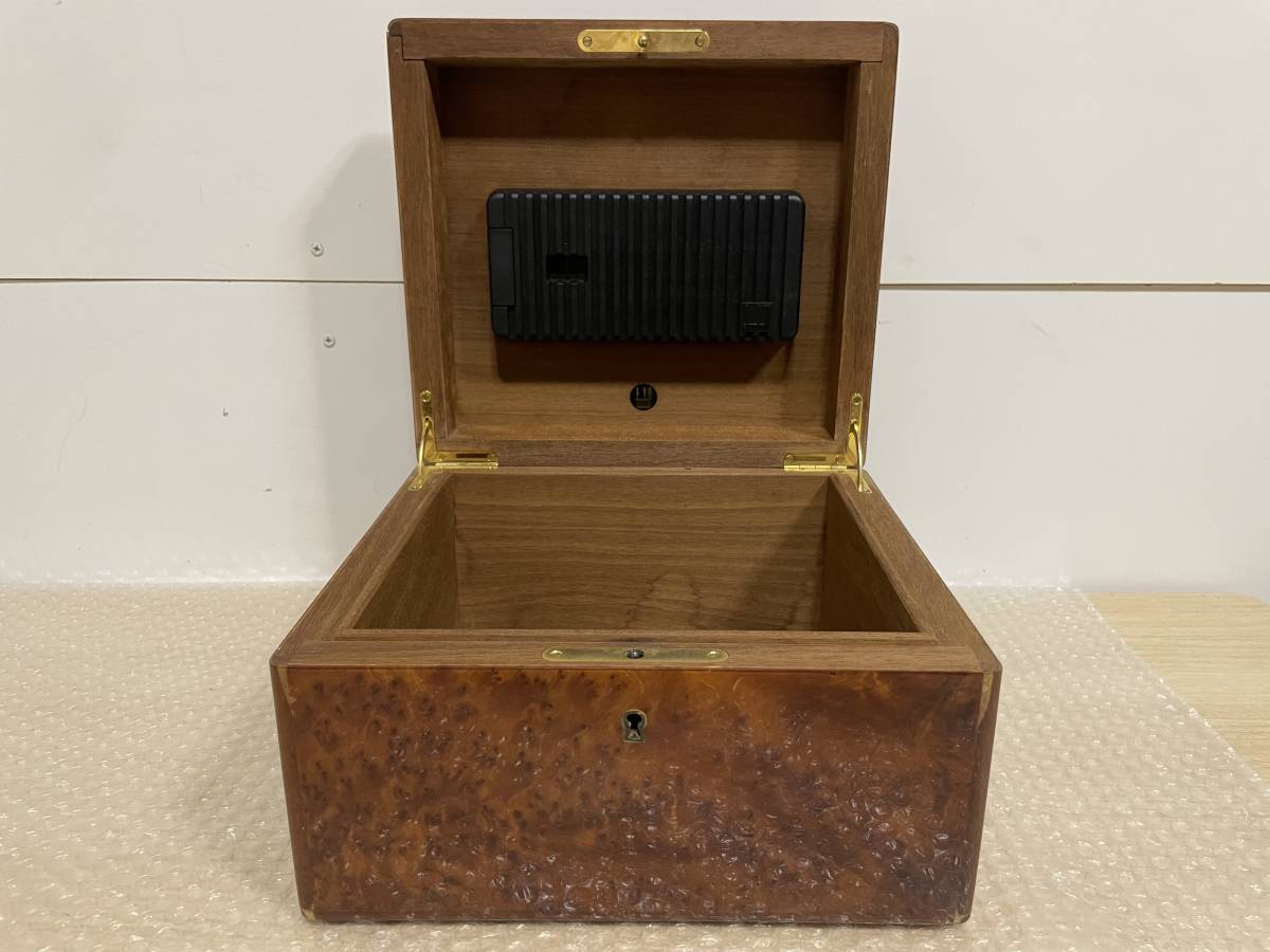 全国無料，送料無料】 dunhill/ダンヒル/葉巻ケース/シガーボックス/鍵