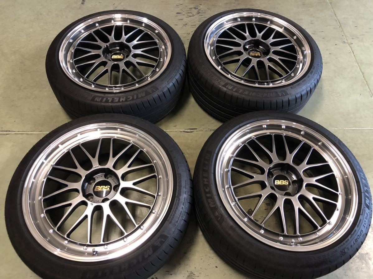 BBS LM 20インチ lm 中古 bbs 中古の通販 ホイール 20周年 アニバーサリー エディション 完売)GTR用 20インチSET チャンピオンシップエディション 鍛造 美品