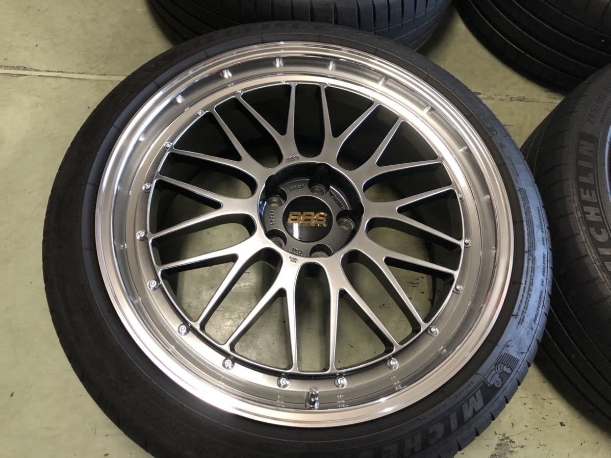 BBS LM 20インチ lm 中古 bbs 中古の通販 ホイール 20周年 アニバーサリー エディション 完売)GTR用 20インチSET チャンピオンシップエディション 鍛造 美品