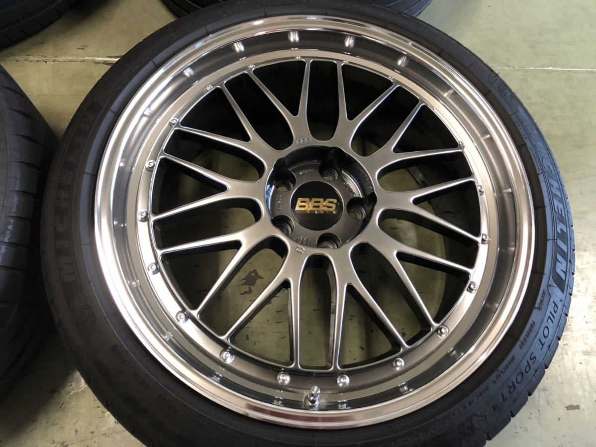 BBS LM 20インチ lm 中古 bbs 中古の通販 ホイール 20周年 アニバーサリー エディション 完売)GTR用 20インチSET チャンピオンシップエディション 鍛造 美品